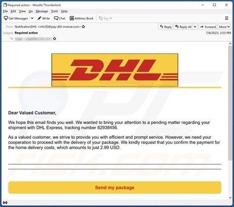 dhl fake bags|dhl payment portal scam.